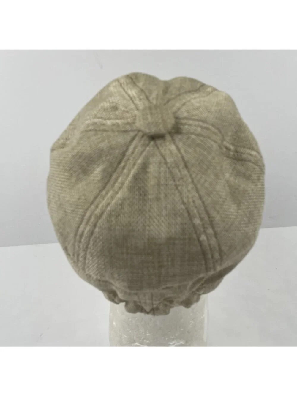Pistil Cadet Hat Cap Women’s OS Natural Oatmeal Beige Military Newsboy Polyester